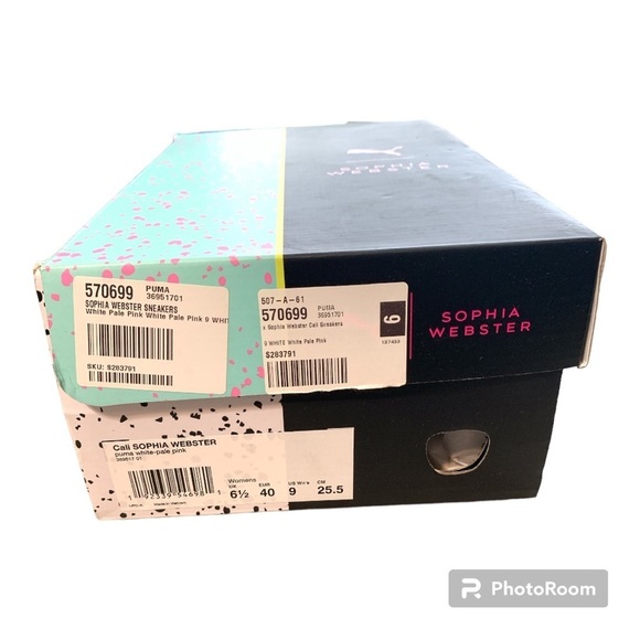 Puma x Sophia Webster Cali Sneakers Size 9 NIB - Picture 7 of 14